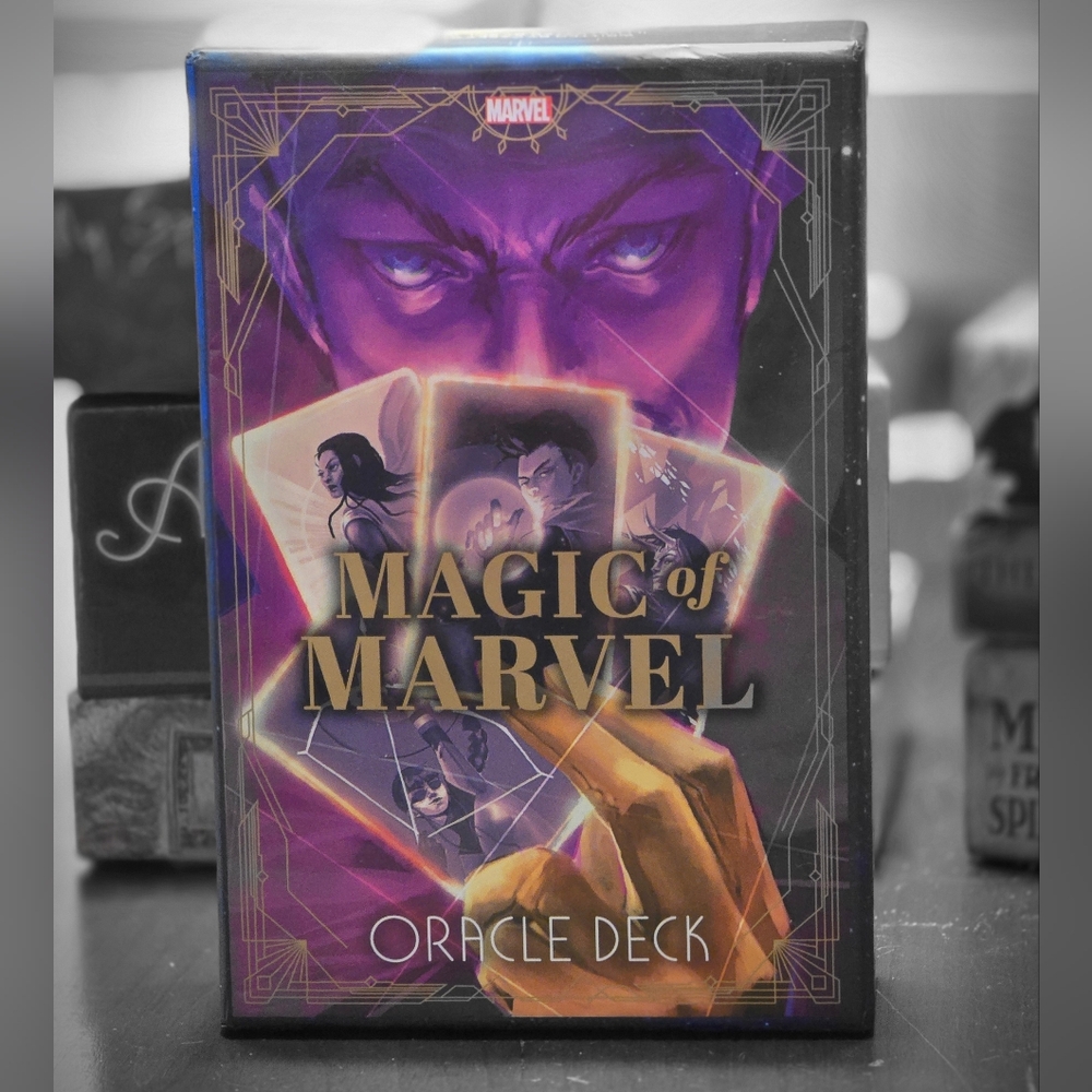 Magic of Marvel Oracle Deck 44 Card Deck.